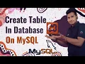 Create Table in Database on Xampp MySql program SQL PHP SQL for Beginners Networking Shorts
