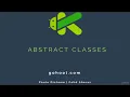 47 - Abstract Classes