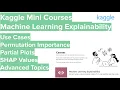 Kaggle Mini Courses - Machine Learning Explainability