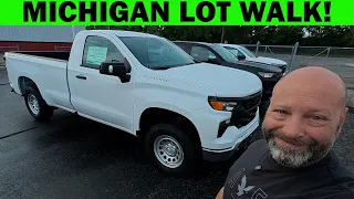 Michigan Chevy Dealership Lot Walk Prices In The Windows