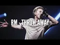 RM - 'Throw away' easy lyrics