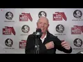Florida State defensive coordinator Adam Fuller on depth chart leadership ability of Mike Norvell