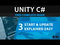 Learn to Code UNITY C 3 Start Update Methods Explained Differences and How to Use Them