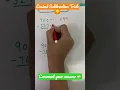 Subtraction tricks