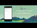 Android Development Tutorial - Order Food App Part 40 Show Comment List