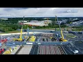 Download Lagu Watch how our new crane is being installed at our intermodal terminal!