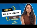 Full Stack Development Roadmap for 2025 FOLLOW THESE 6 STEPS
