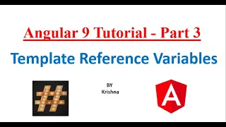 Angular 9 Tutorials Template Reference variables