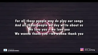 p square story lyric video