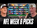 The Pat McAfee Show Picks Predicts Every Game For NFL s 2025 Week 6 Weekend