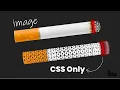 Animated Cigrette CSS 3D Text Animation Effects Gscodify Technical