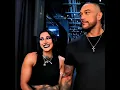 Lagu MAMI + YEET!!! 💙💜 Backstage-montage van Rhea Ripley en Jey Uso! #wwe #edit #shorts
