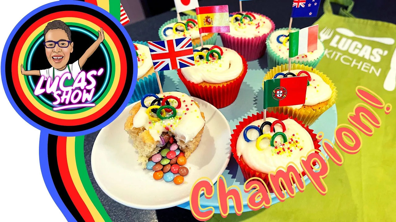 AD Olympic Cupcakes - Kenwood Kids Club Adventure: Exploring Star Baker Competition - Lucas