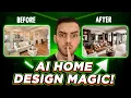 Best AI Interior Design Tool Virtual Staging Software Exterior Home Remodel Visualizer