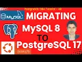 Migrating from MySQL 8 to PostgreSQL 17 on Ubuntu 24 04 LTS