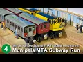 Munipals MTA 161 Street Yankee Stadium IRT Subway Run + TOMC Special With R15 R33 R142