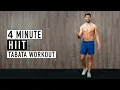 4 minuten HIIT Tabata-training (met Ash Crawford)