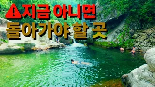 [수심 3.2m] 모두가 놀기 좋은 김삿갓계곡, 단 하나 조심할 곳은 썸네일
