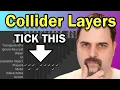 How to use Collision Matrix in Unity - My Collider Strategy