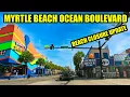 What s NEW on Myrtle Beach Ocean Boulevard in April Beach Closure Update