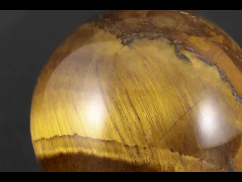 タイガーアイ (虎目石) 丸玉 57mm｜天然石 丸玉 通販キラリ石