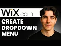 How To Make A Dropdown Menu In Wix Tutorial 2026