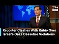 Reporter Presses Marco Rubio Over Israel’s Gaza Ceasefire Violations, Refuses to Condemn | AC1G