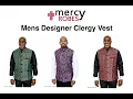 Mens Designer Clergy Vest