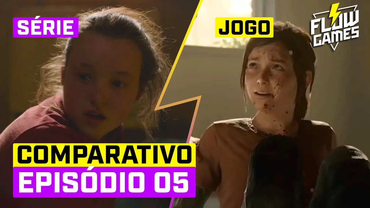 COMPARATIVO THE LAST OF US - EPISÓDIO 5! GAME x SÉRIE
