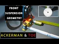 Front Suspension Geometry EP 3 Ackerman Toe
