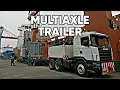 Download Lagu 2 UNIT TRUK MULTIAXLE TRAILER DENGAN CARGO MUATAN TRAFO SAMPAI DENGAN SELAMAT‼️