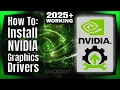 How to Properly Install NVIDIA Drivers - Manual Install Explained Windows 2026 Working