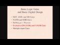 Boolean Algebra and Logic Gates Tutorial Part 5 - Digital Logic and Design