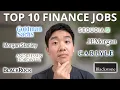 Ranking the Top 10 Jobs in Finance Based on Compensation Reputation and Difficulty Breaking In