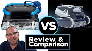 Dolphin Nautilus CC Plus VS Dolphin Quantum - Which is the best robotic pool cleaner In-Hand Review