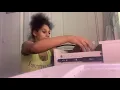 Ebony girl Huge farts