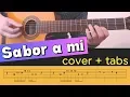 Download Lagu SABOR A MI on Guitar - Cover Tutorial Lesson Tabs Chords