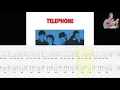 Ça c'est vraiment toi   TELEPHONE   Tablature sur bande son