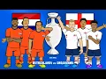 PENALTY?!😱 England BEAT Netherlands (Watkins Kane Euro 2024 Semi-Final Penalty Goals Highlights)