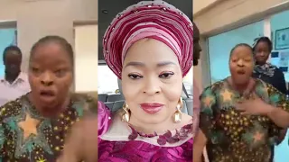 actress toyin adegbola scatter ibadan shoprite after officials accused her daughter of shoplifting