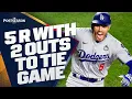 FULL INNING Dodgers score FIVE runs with 2 OUTS to TIE World Series Game 5