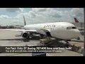 Delta Air Lines Boeing 767-400ER N827MH DL 66 Atlanta-Zurich Economy Class Trip Report
