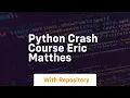 python crash course eric matthes