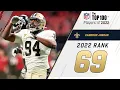 Cameron Jordan DE Saints Top 100 Players in 2022