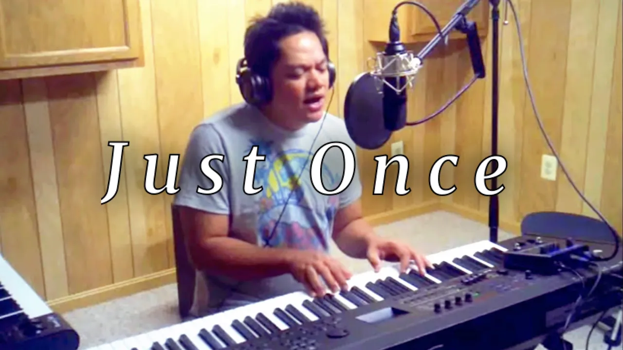 Just once (cover) - James Ingram- piano/vocal by Leo Cagape