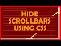 How to Hide Scrollbars But Keep Functionality Front End Tips