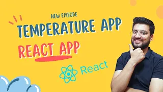 Temperature Calculator App in React App Temperature App React Tutorials in Hindi