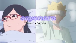 Download Boruto x Sarada Uchiha - Borusara AMV | Sayonara I love you MP3