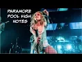 Hayley Williams Pool High Note Compilation