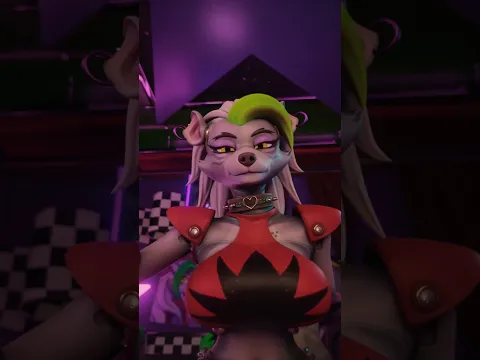 Рокси любит морковку #shorts #animation #fnaf